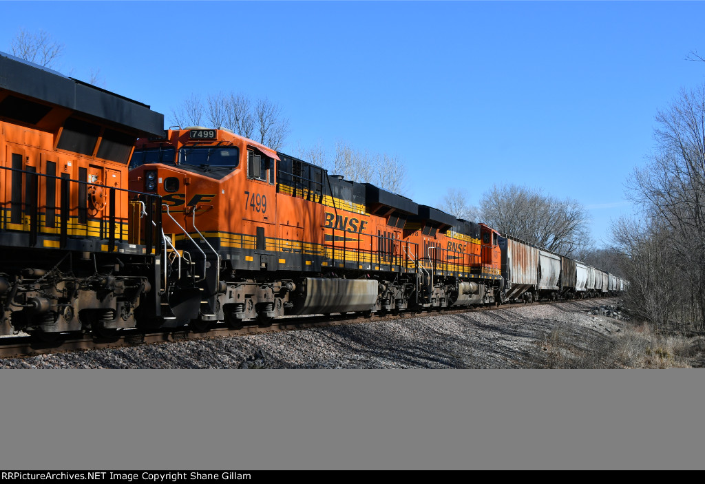 BNSF 7499 Roster shot